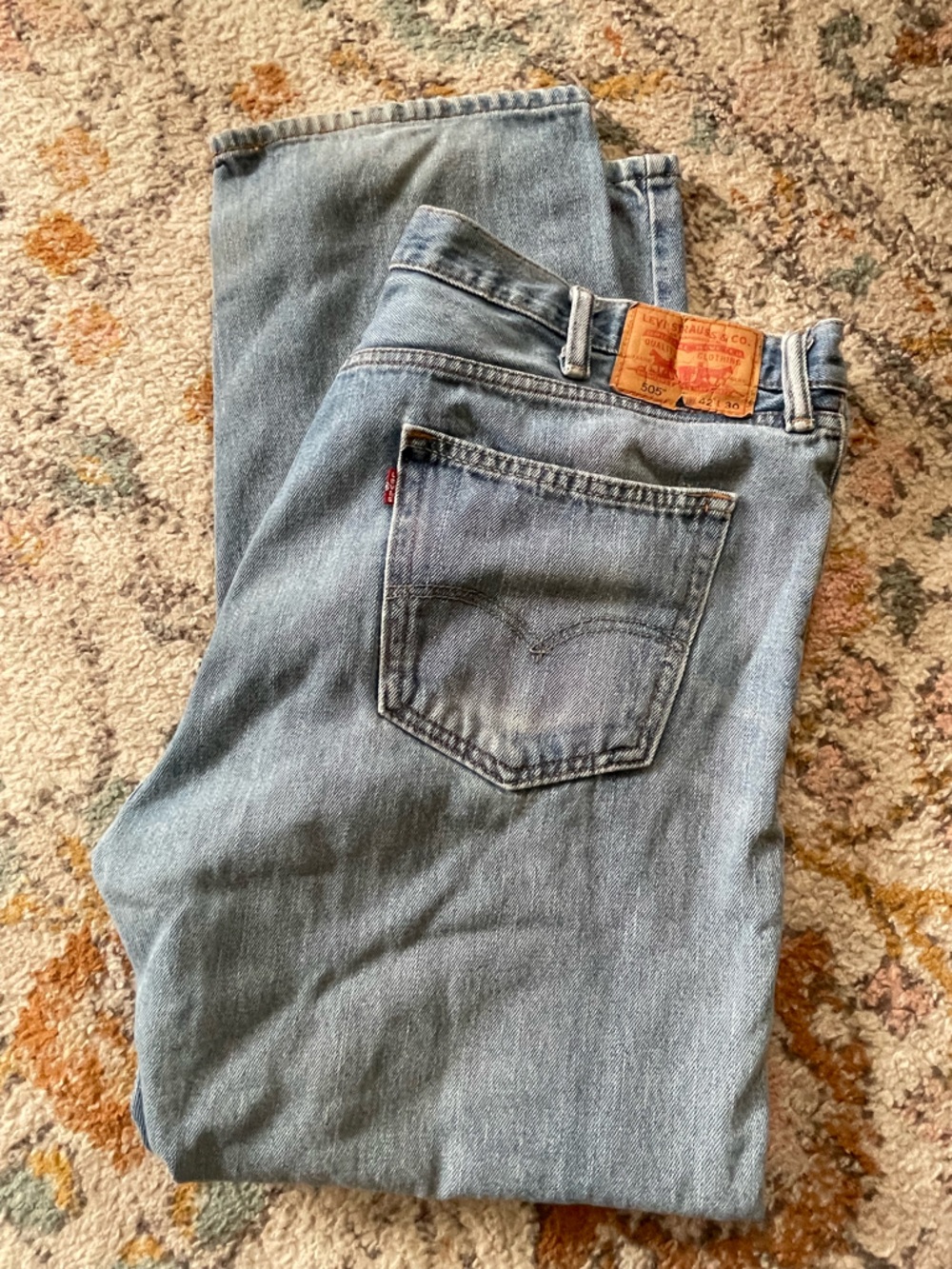 Levi's Light Blue Relaxed Fit Men's Jeans